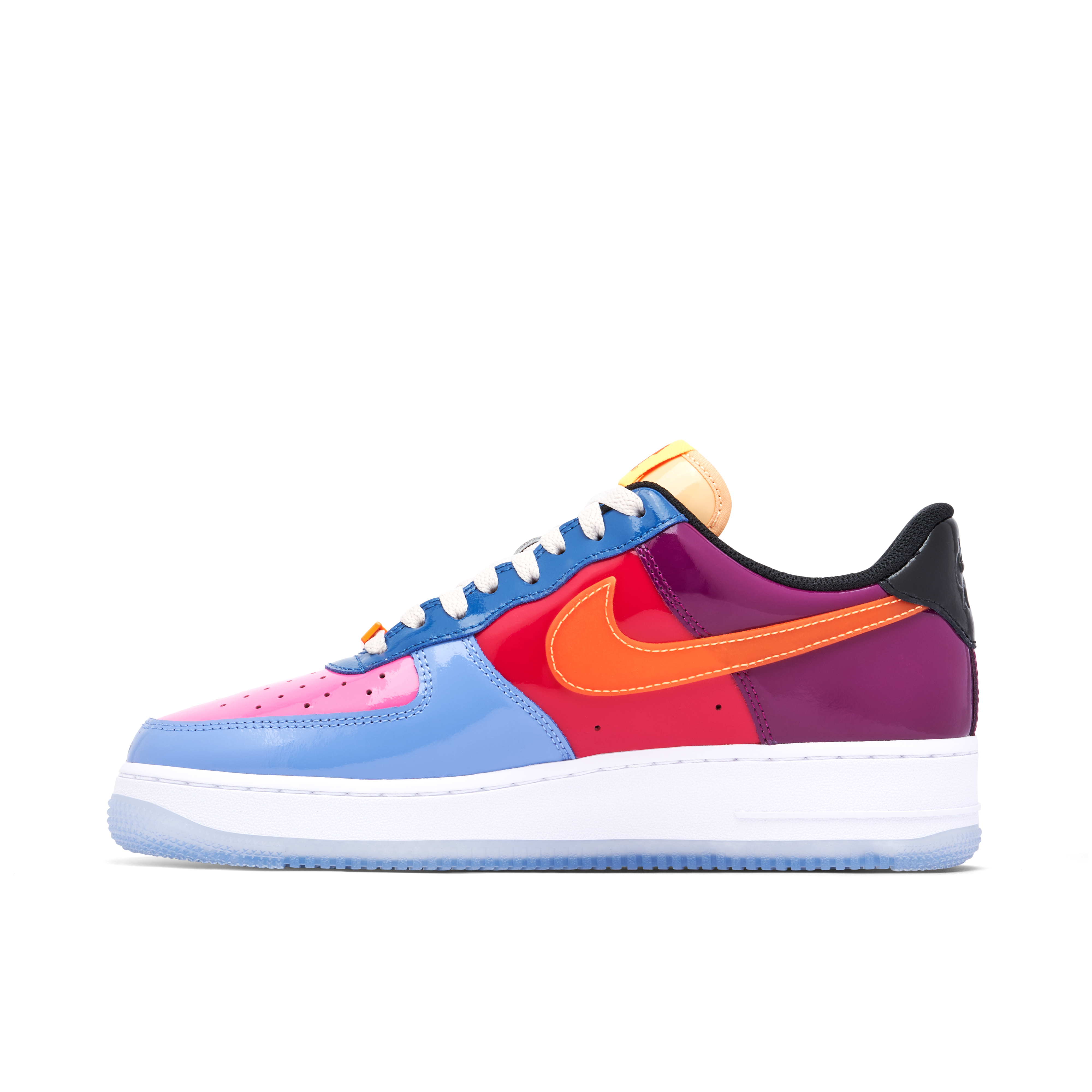 Nike Air Force 1 Low x UNDEFEATED Multi Patent DV5255 400 Laced