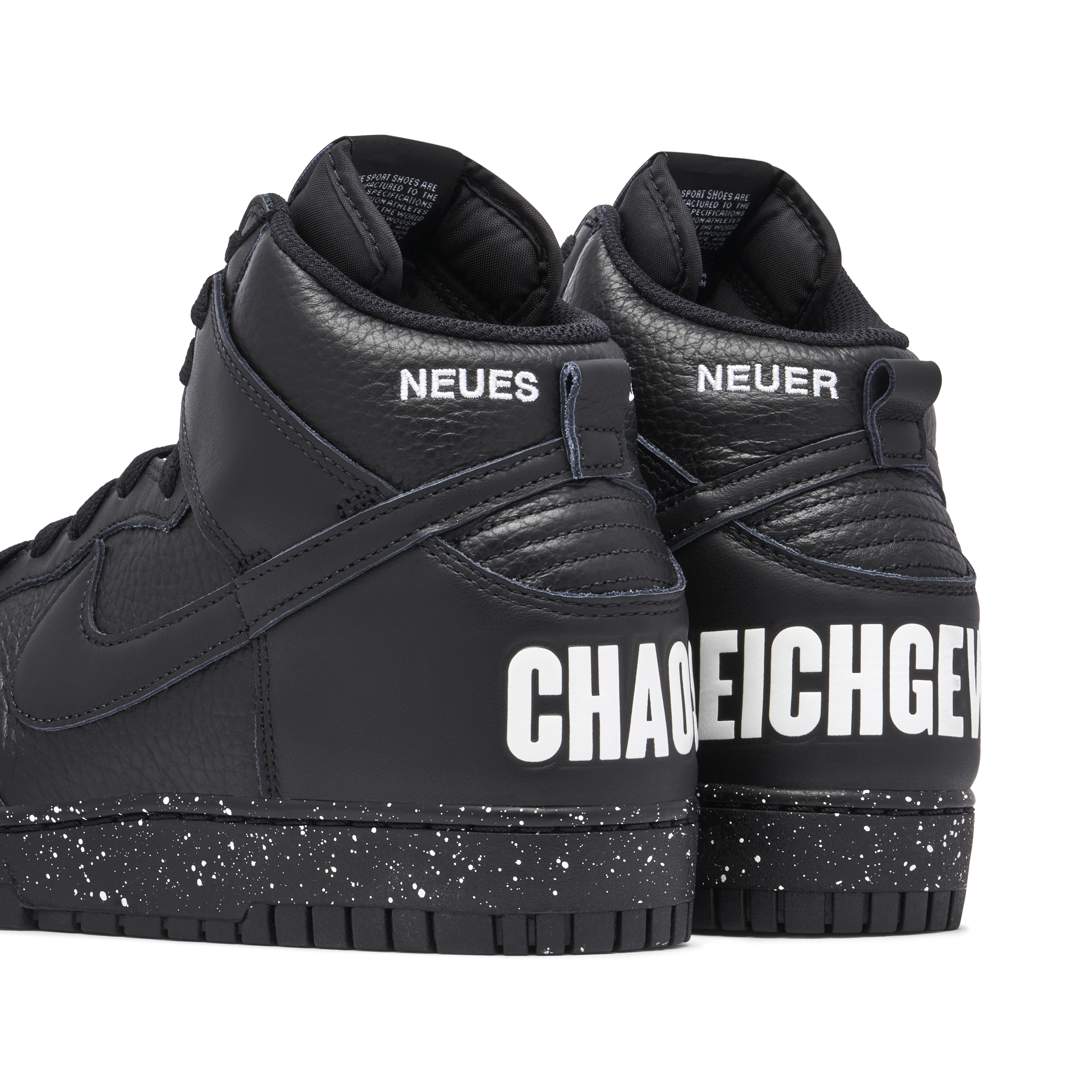 UNDERCOVER x Nike Dunk High Chaos Triple Black | DQ4121-001 | Laced