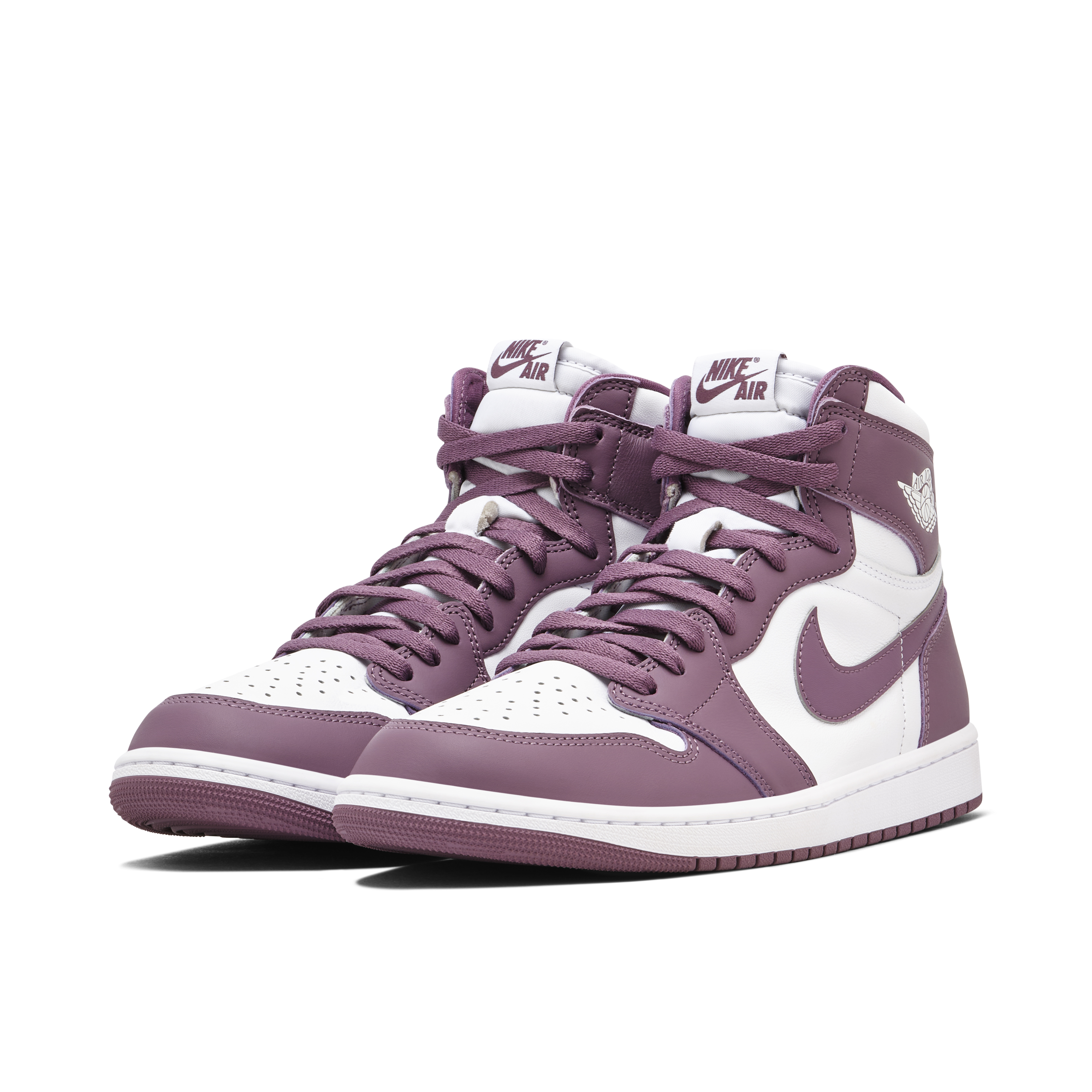 Air Jordan 1 High OG Sky J Mauve DZ5485 105 Laced