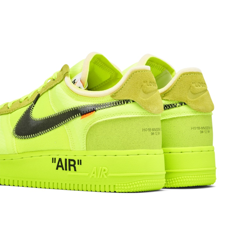Nike Air Force 1 Low Off-White Volt - AO4606-700 - Restocks