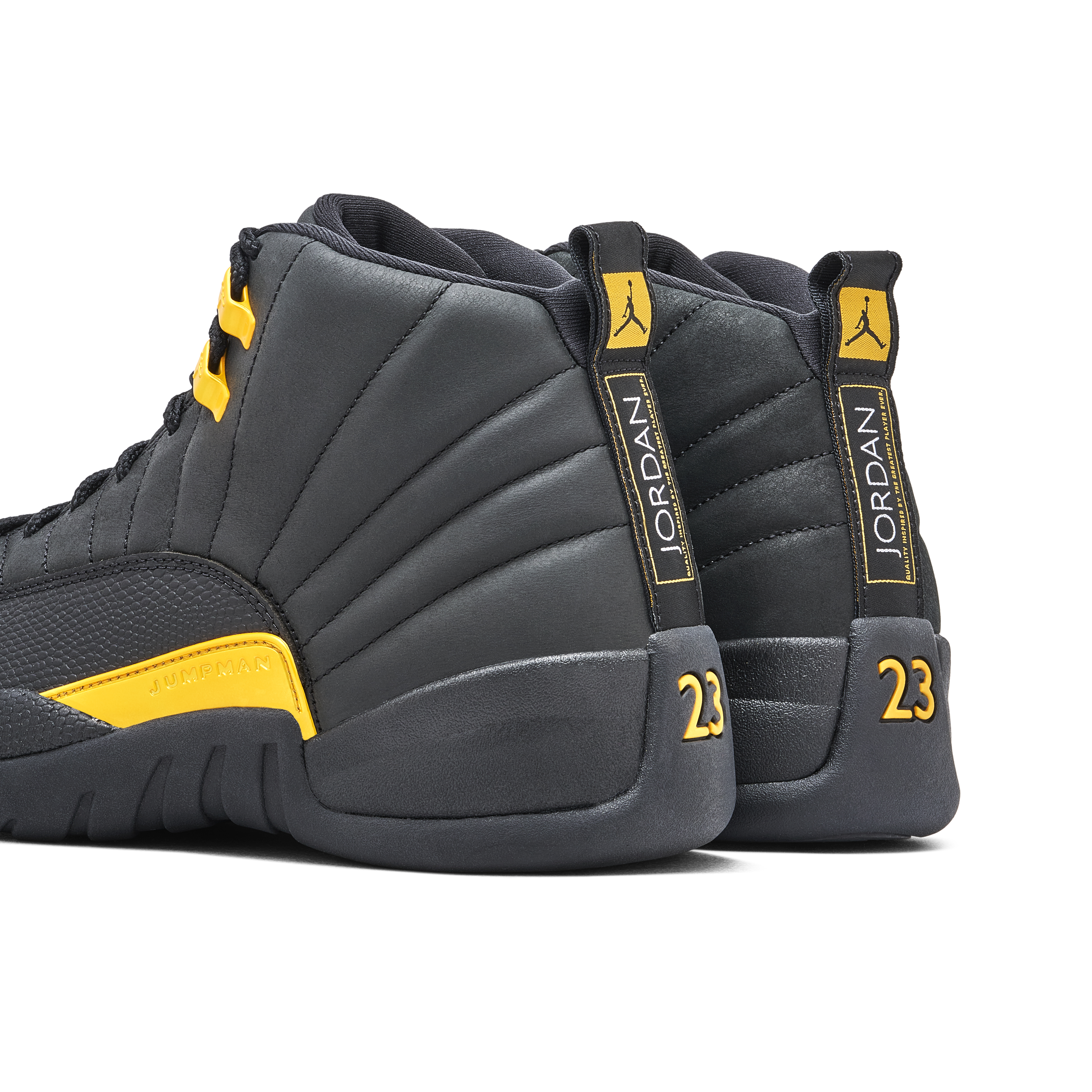 Jordan 12 black store yellow