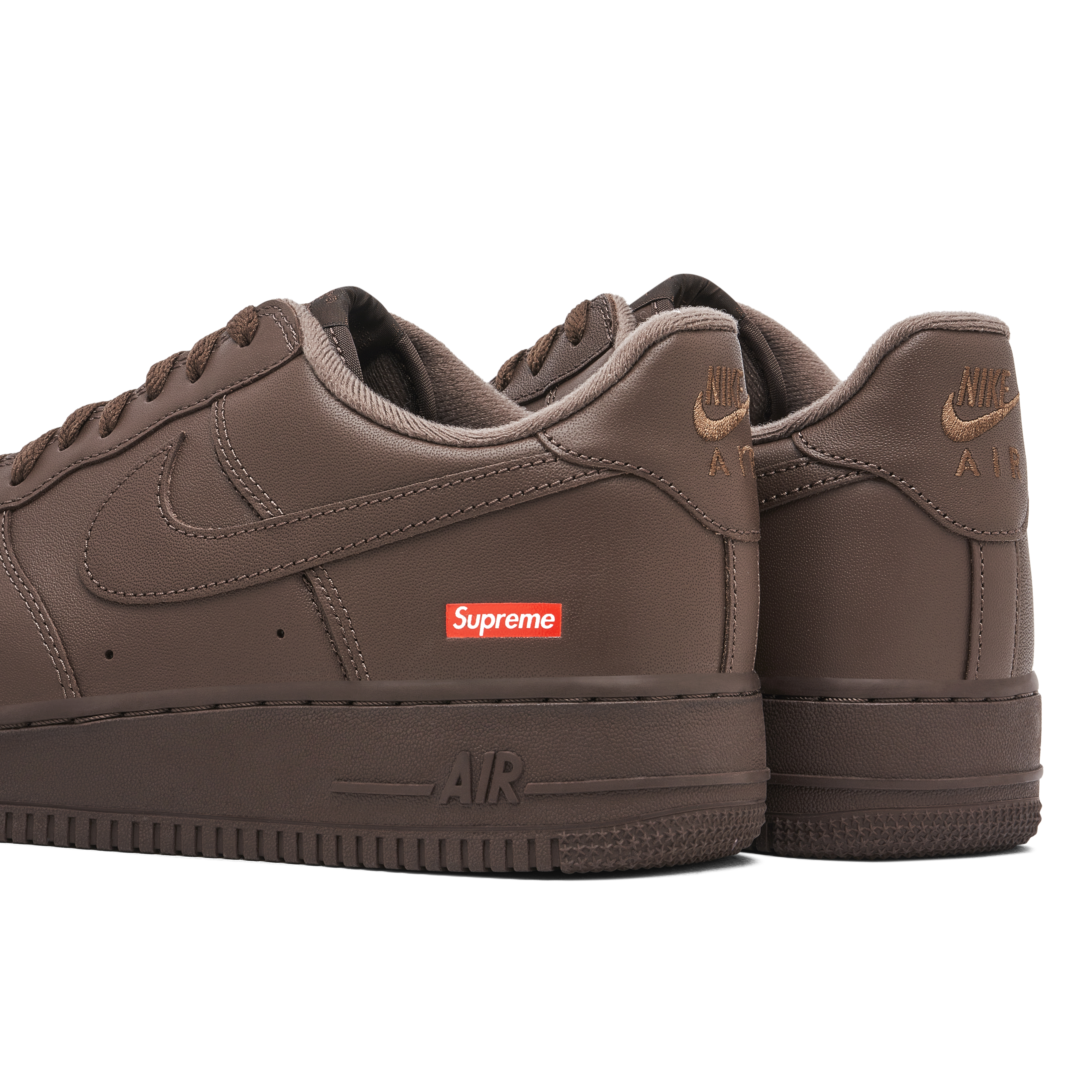 Nike Air Force 1 Low x Supreme Baroque Brown | CU9225-200 | Laced