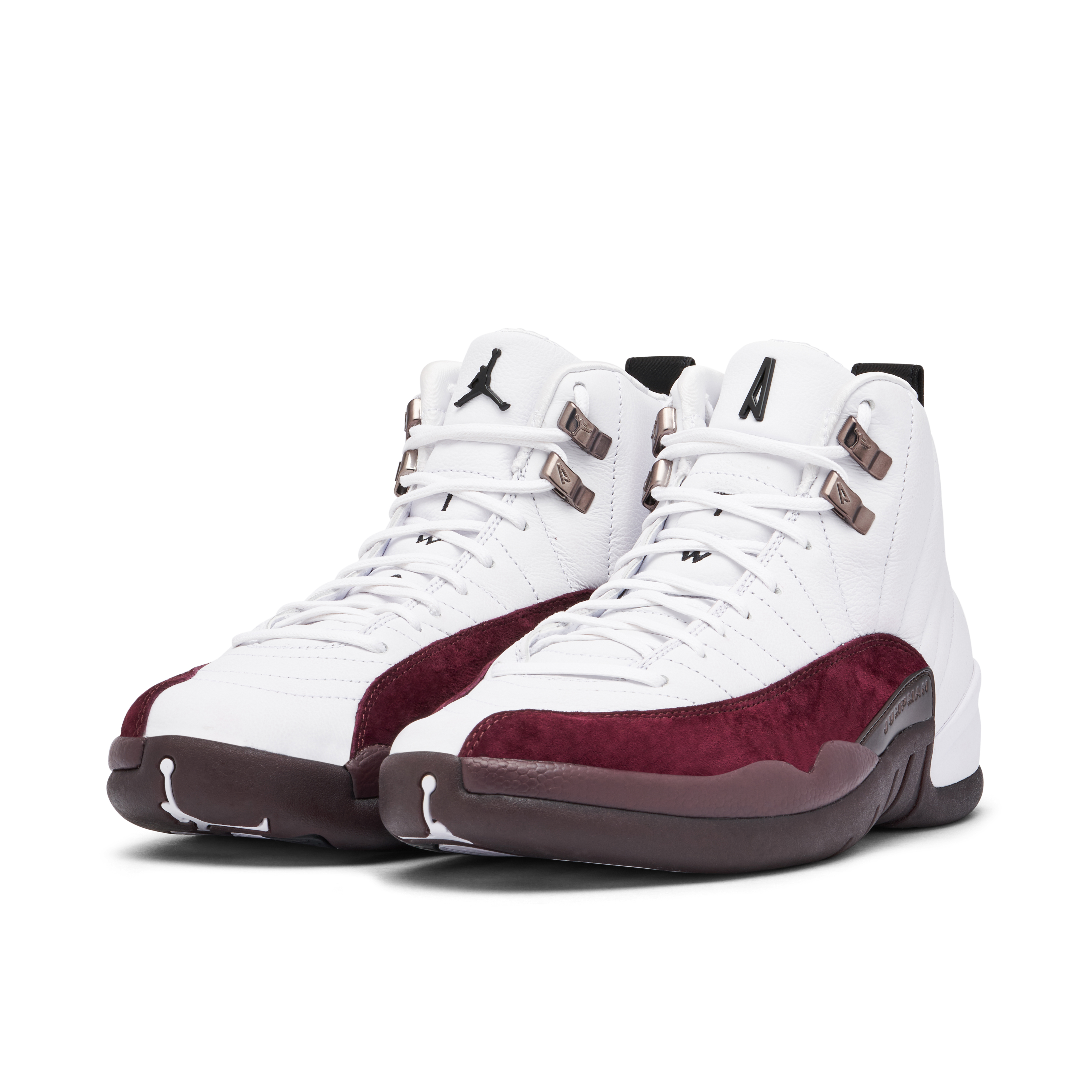 Air Jordan 12 x A Ma Maniere White Burgundy Crush | DV6989-100 | Laced