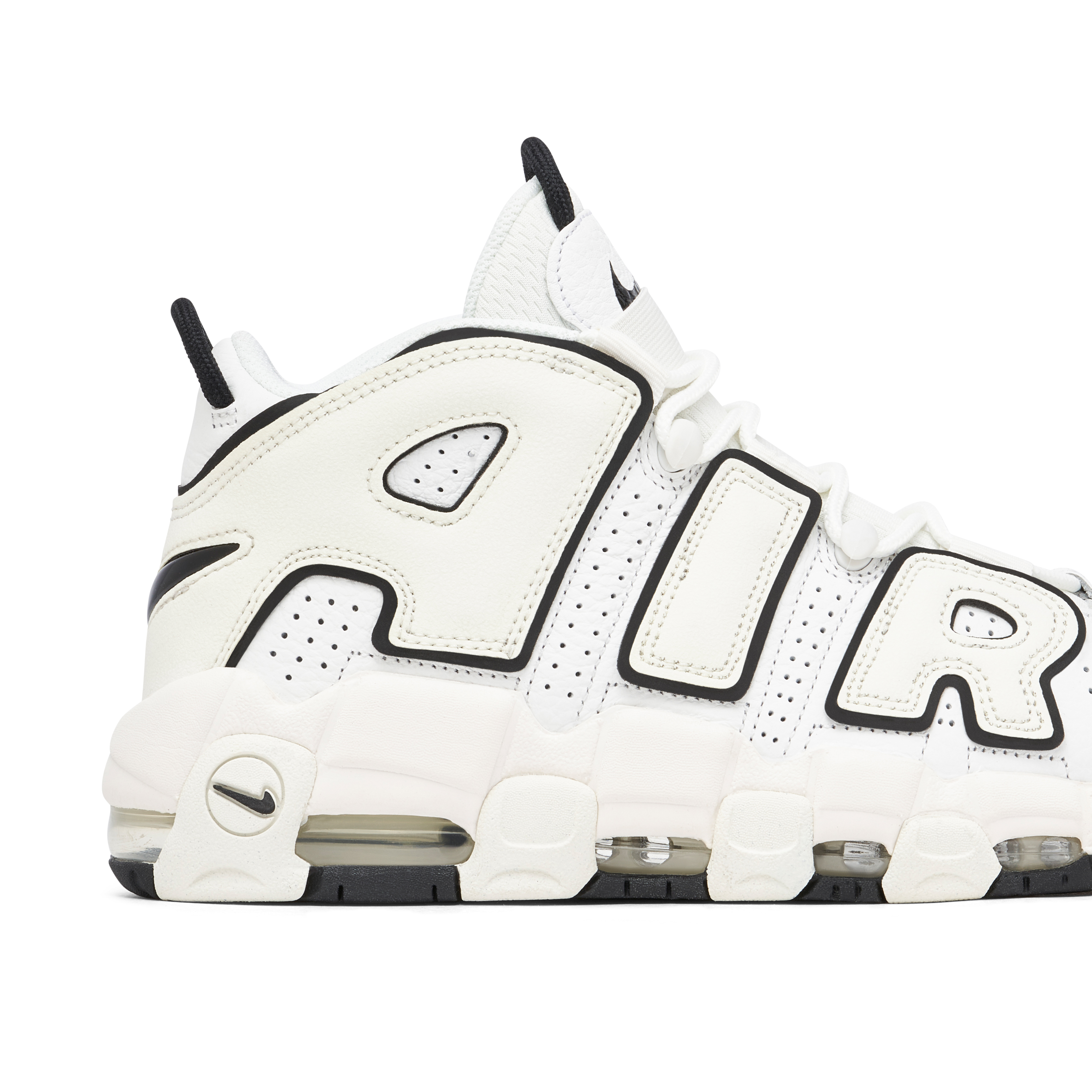 Nike Air More Uptempo White Womens - yellow nike air force 180