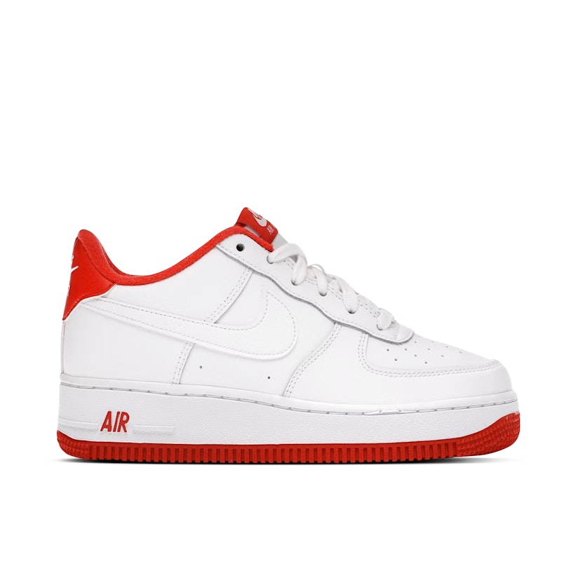 Buy Air Force 1 GS 'White University Red' - CD6915 101