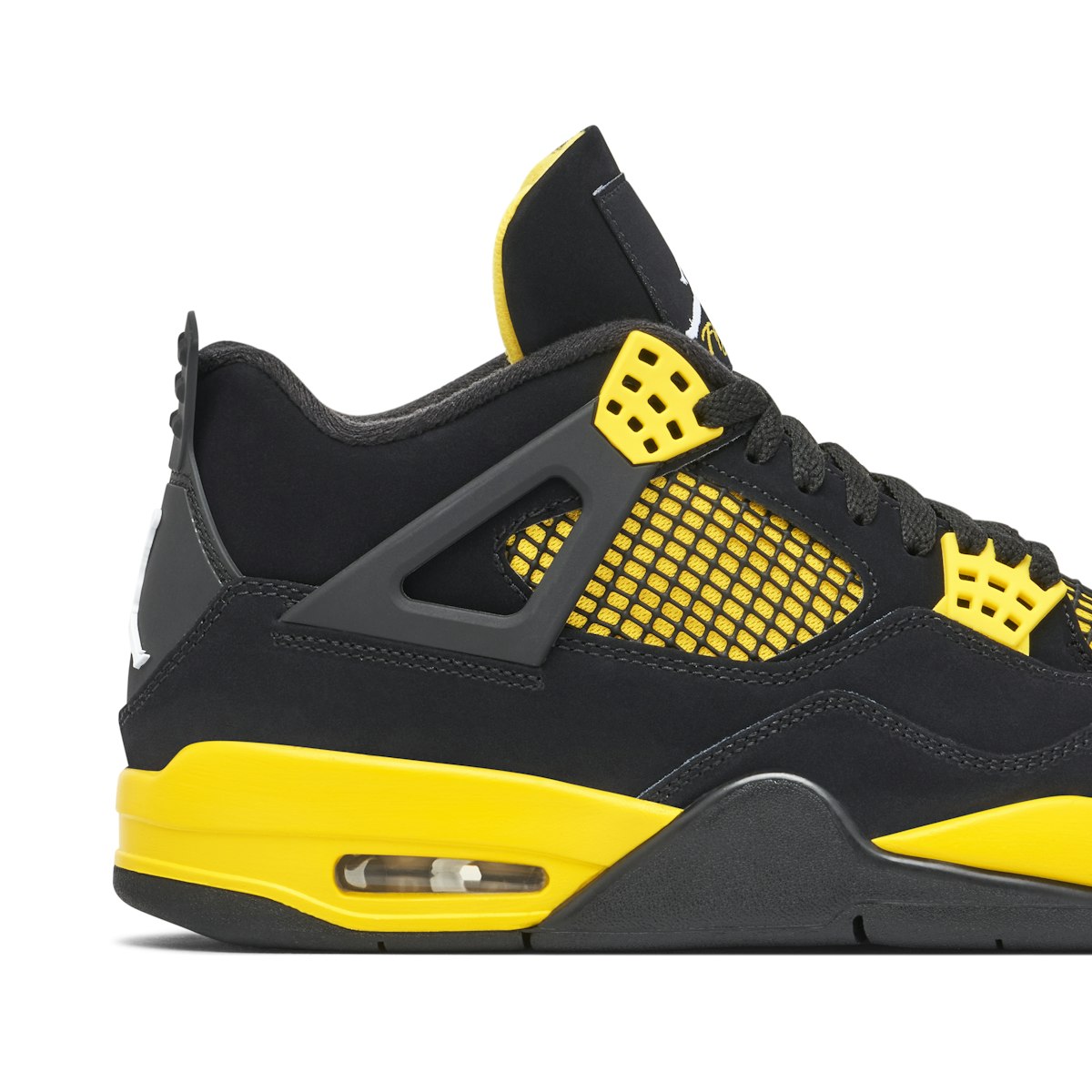 jordan retro 4 black and yellow