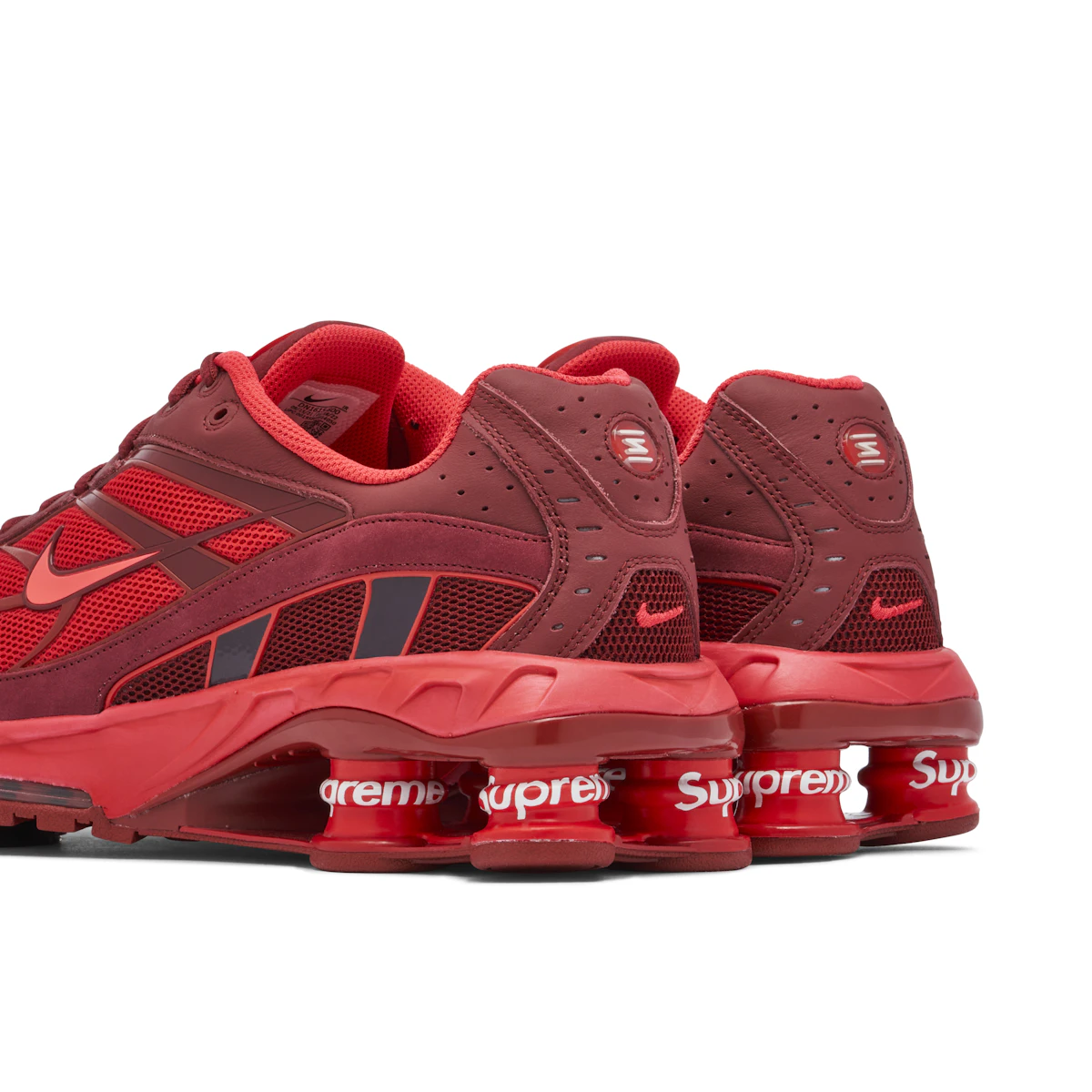 Nike Shox Ride 2 SP X Supreme Red DN1615 600 Laced nike-shox-ride-2-sp-x-supreme-red-dn1615-600-laced