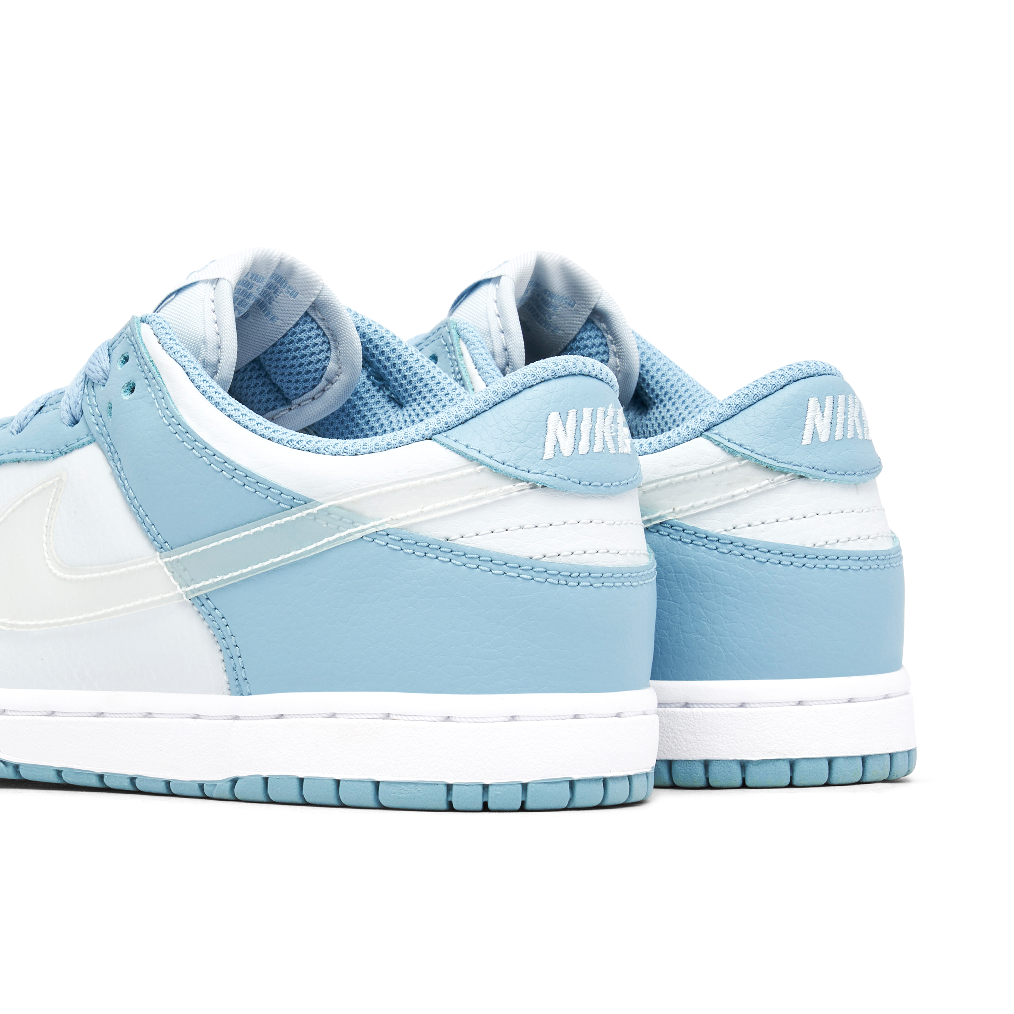 Nike Dunk Low Clear Swoosh Blue PS | DH9756-401 | Laced