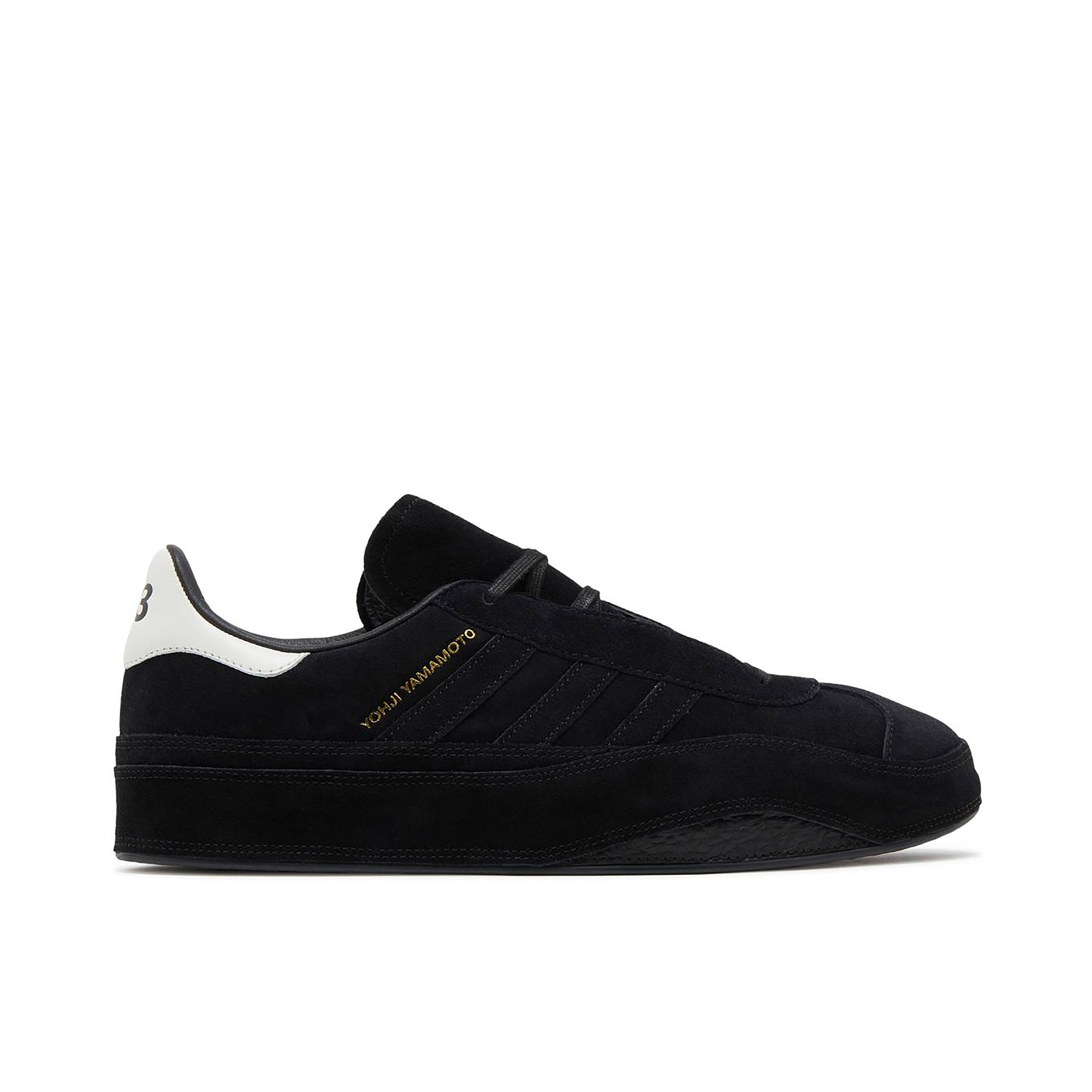 Adidas Y-3 Gazelle Black White | HQ6510 | Laced