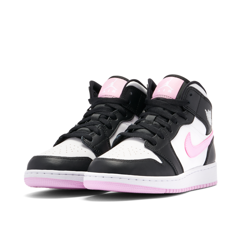 Nike air jordan 1 pink black and white Clearance