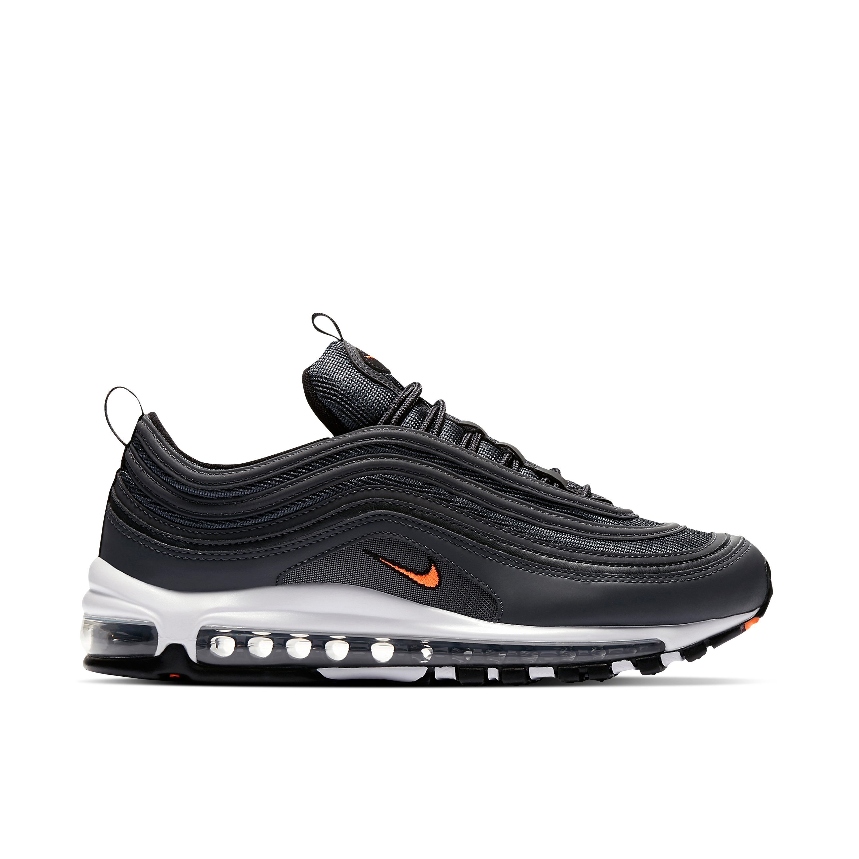 Air max 97 white orange clearance swoosh