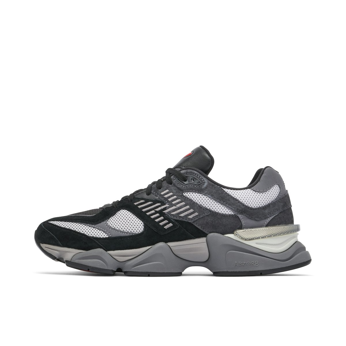 New Balance 9060 Black Castlerock Grey | U9060BLK | Laced