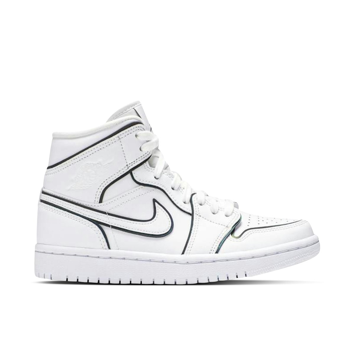Nike air jordan 1 mid se iridescent reflective white Clearance