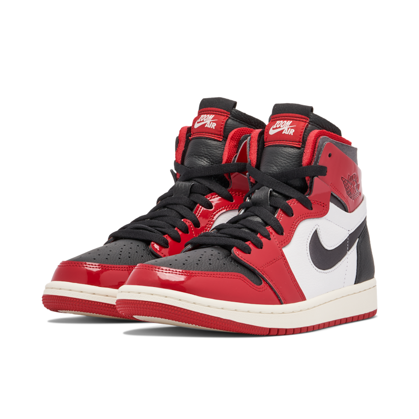 Air Jordan 1 Zoom CMFT Patent Chicago Womens | CT0979-610 | Laced