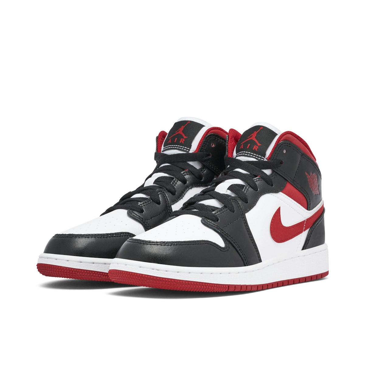 Black white red jordans 1 Clearance