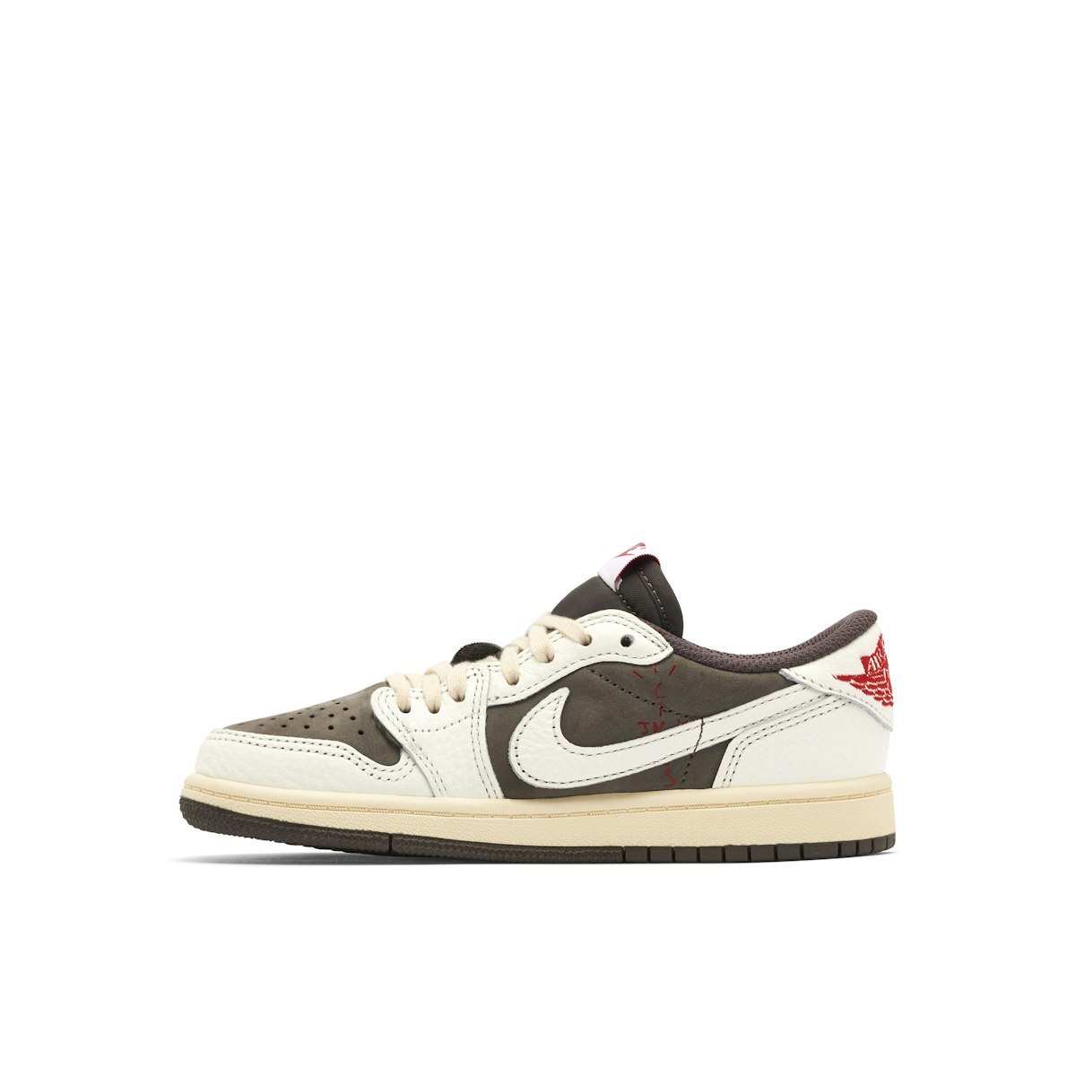  Jordan Preschool Air Jordan 1 Low OG SP PS DO5442 162 Travis  Scott - Reverse Mocha - Size 13C