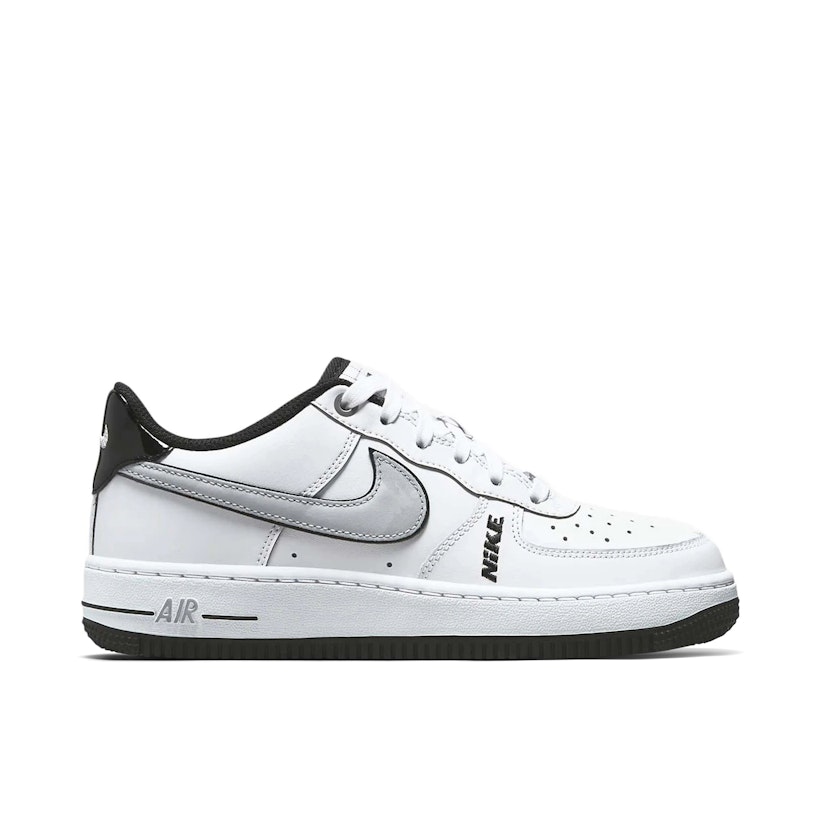 Nike Air Force 1 Low LV8 White Wolf Grey Black GS, DO3809-101