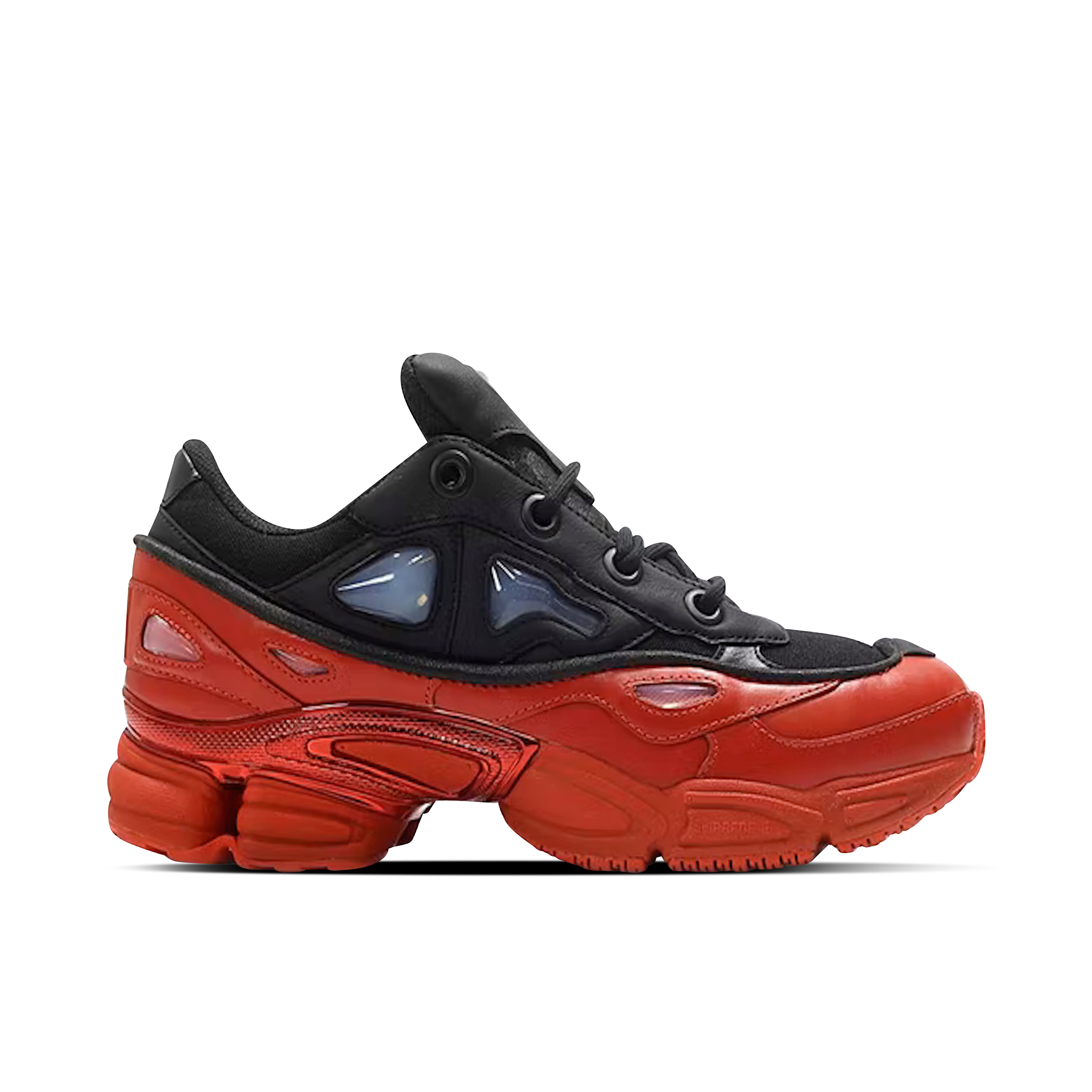 Adidas ozweego 3 store raf simons black scarlet