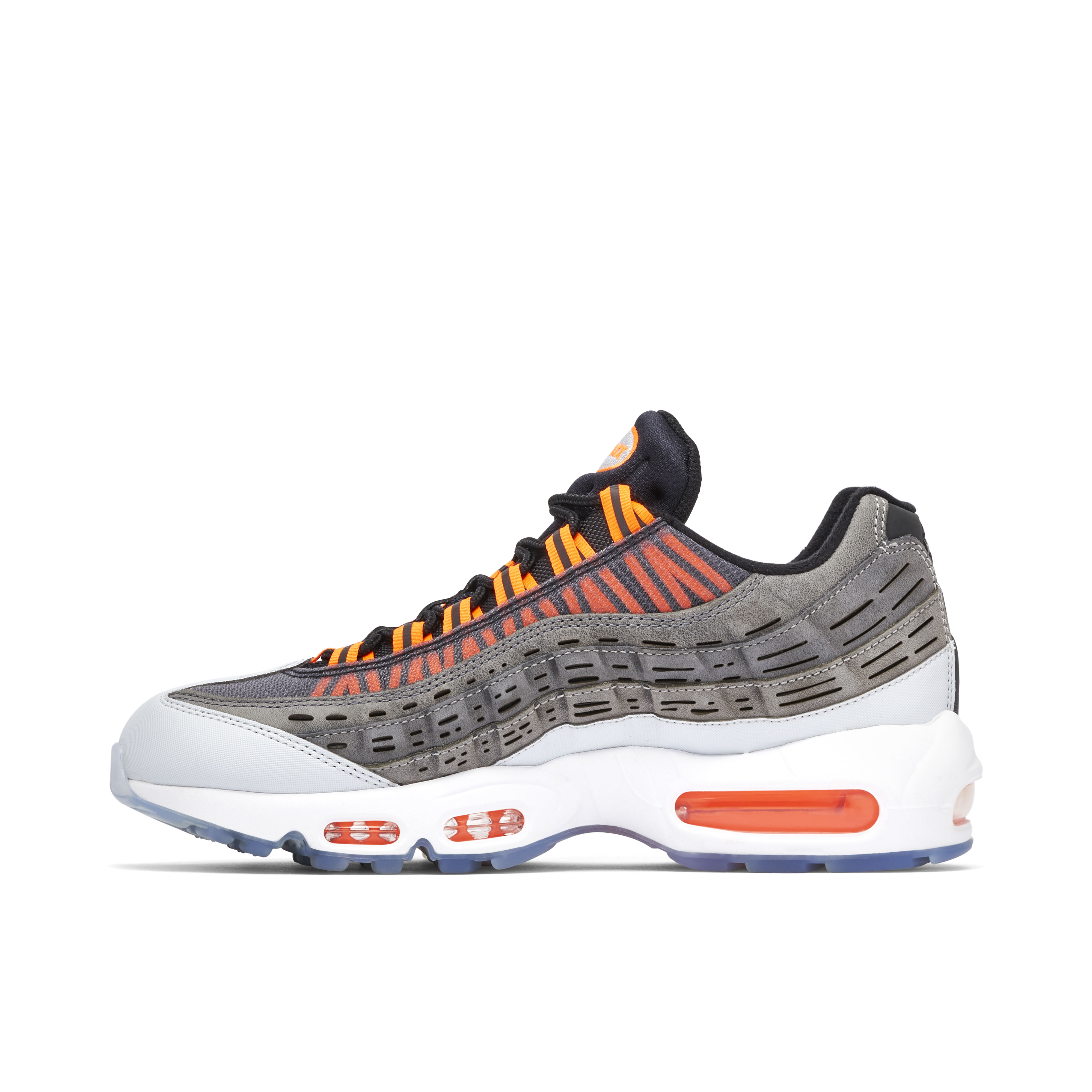 Nike air max 95 essential cheap cool grey/total orange-white