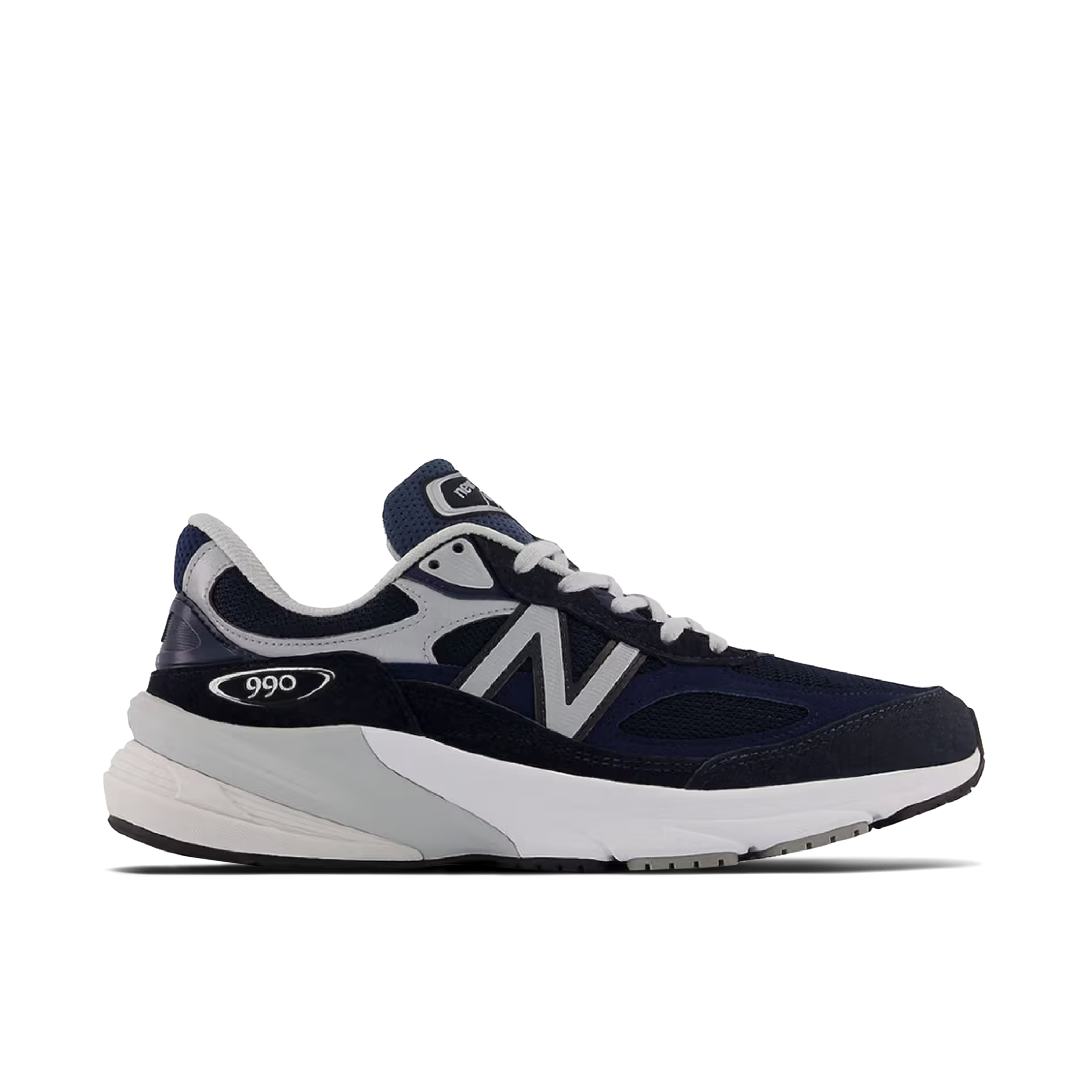 New Balance 990v6 Grey Day Grey Navy | U990TC6 | Laced