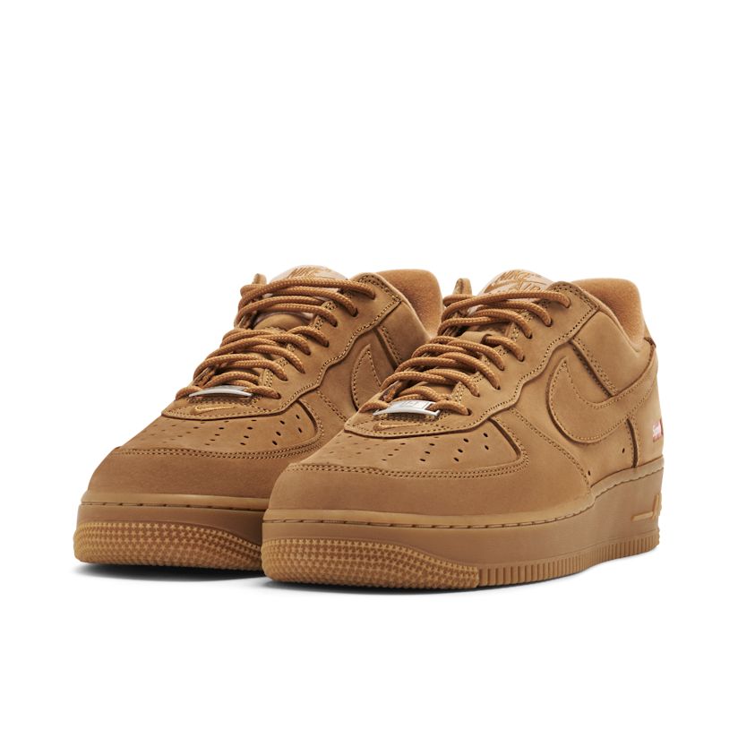 Nike x Supreme Air Force 1 Wheat Shoes