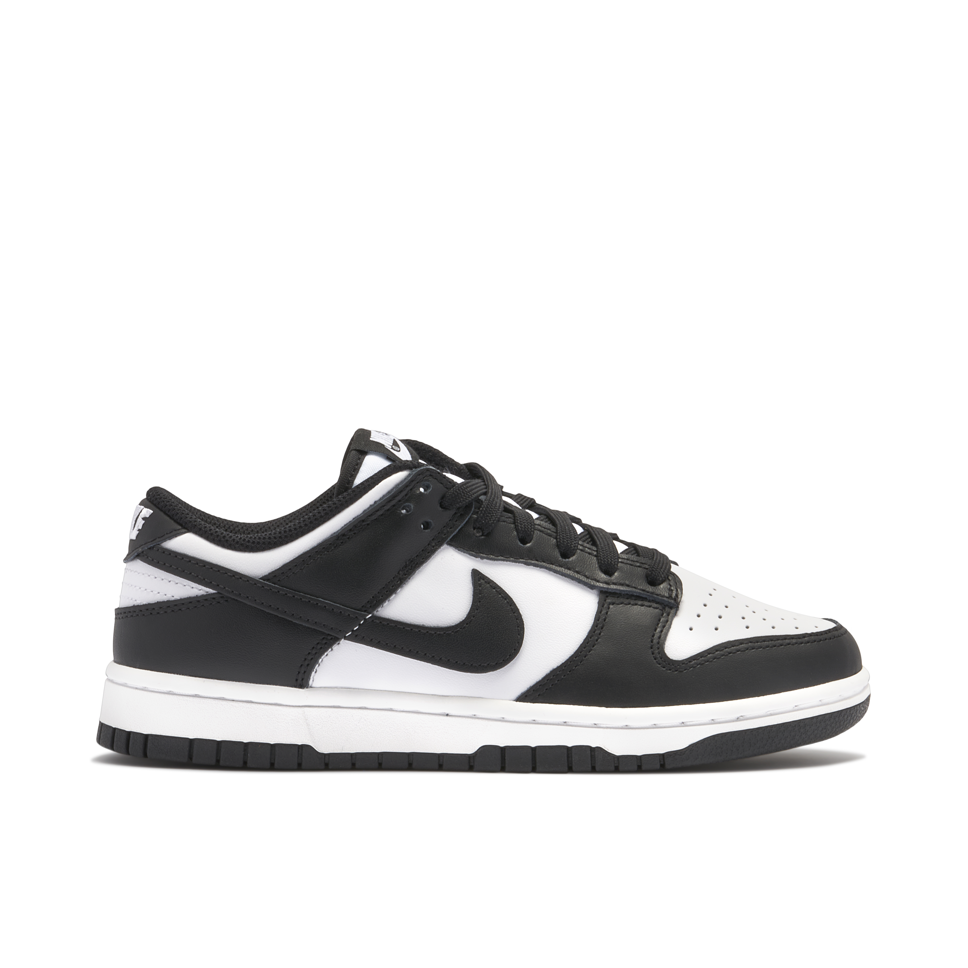 nike dunk low black and white womens