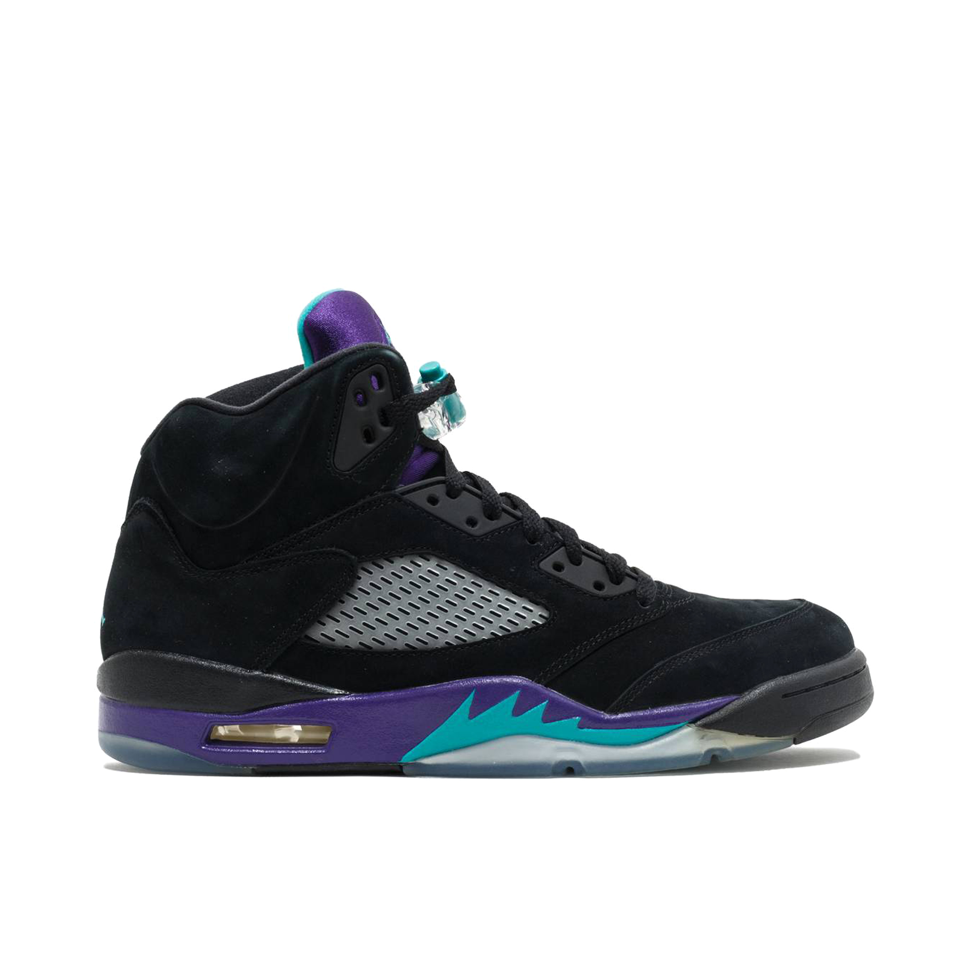 Air jordan v black 2024 grape