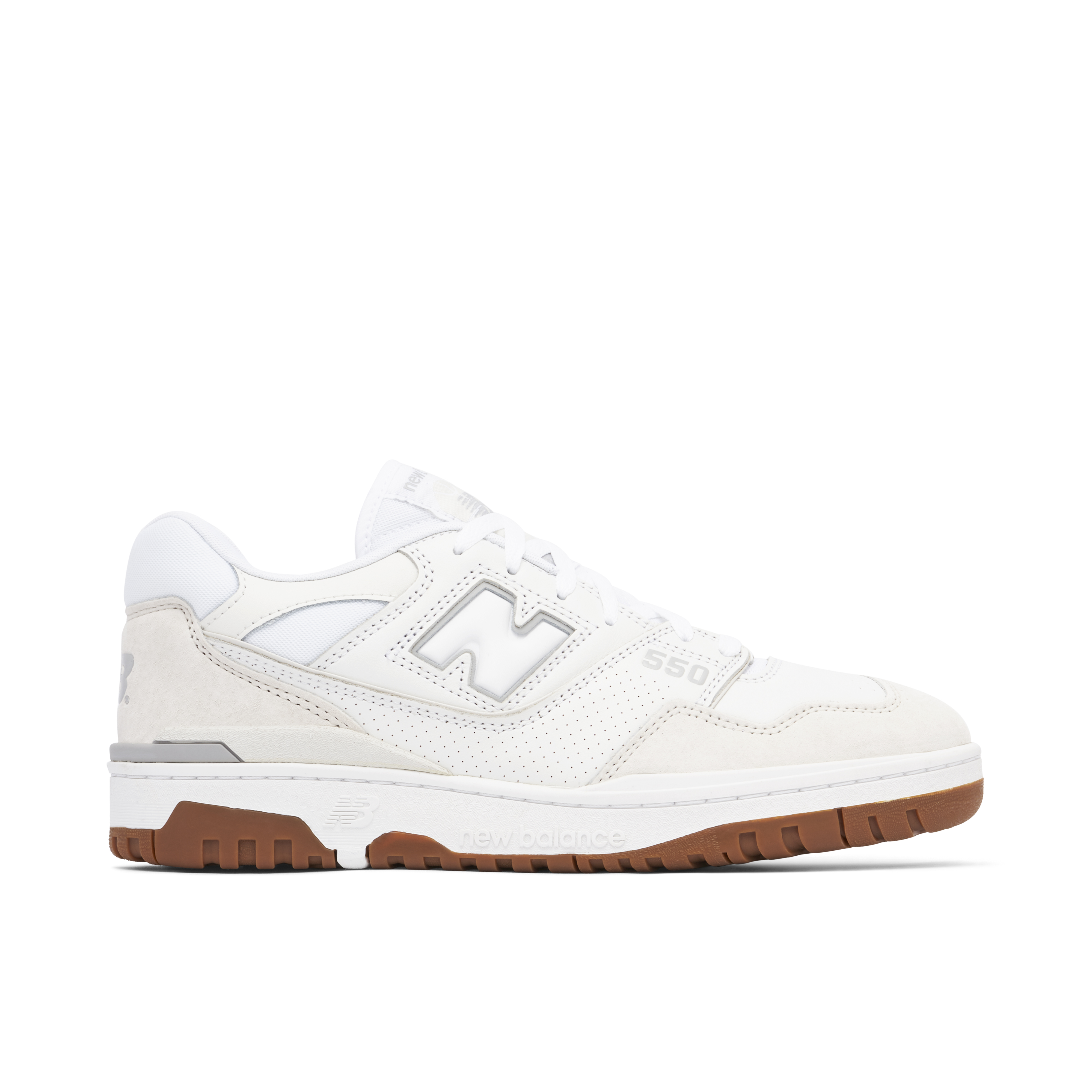 New Balance 550 White Shadow Grey | BB550SWA | Laced