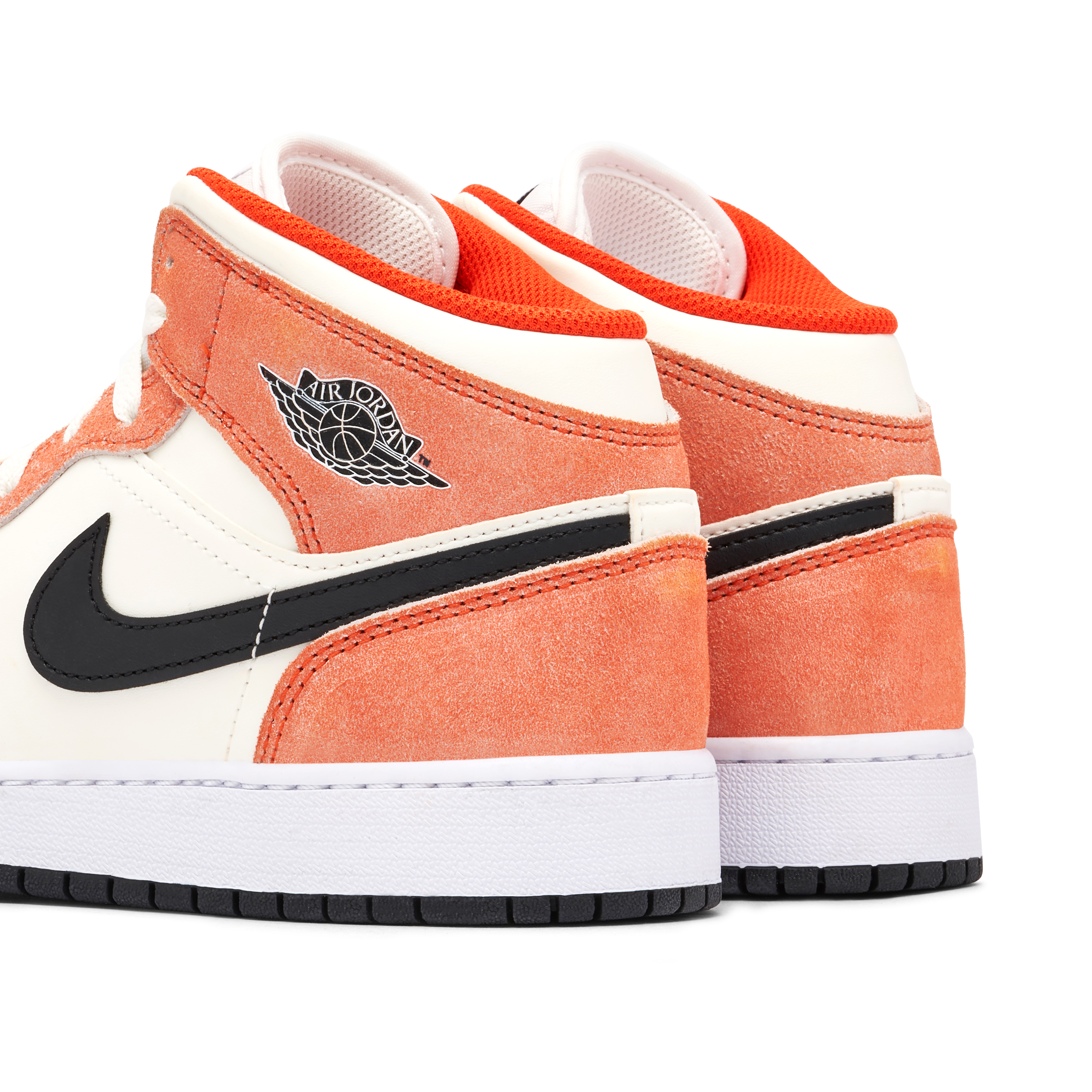 Orange nike jordan on sale 1