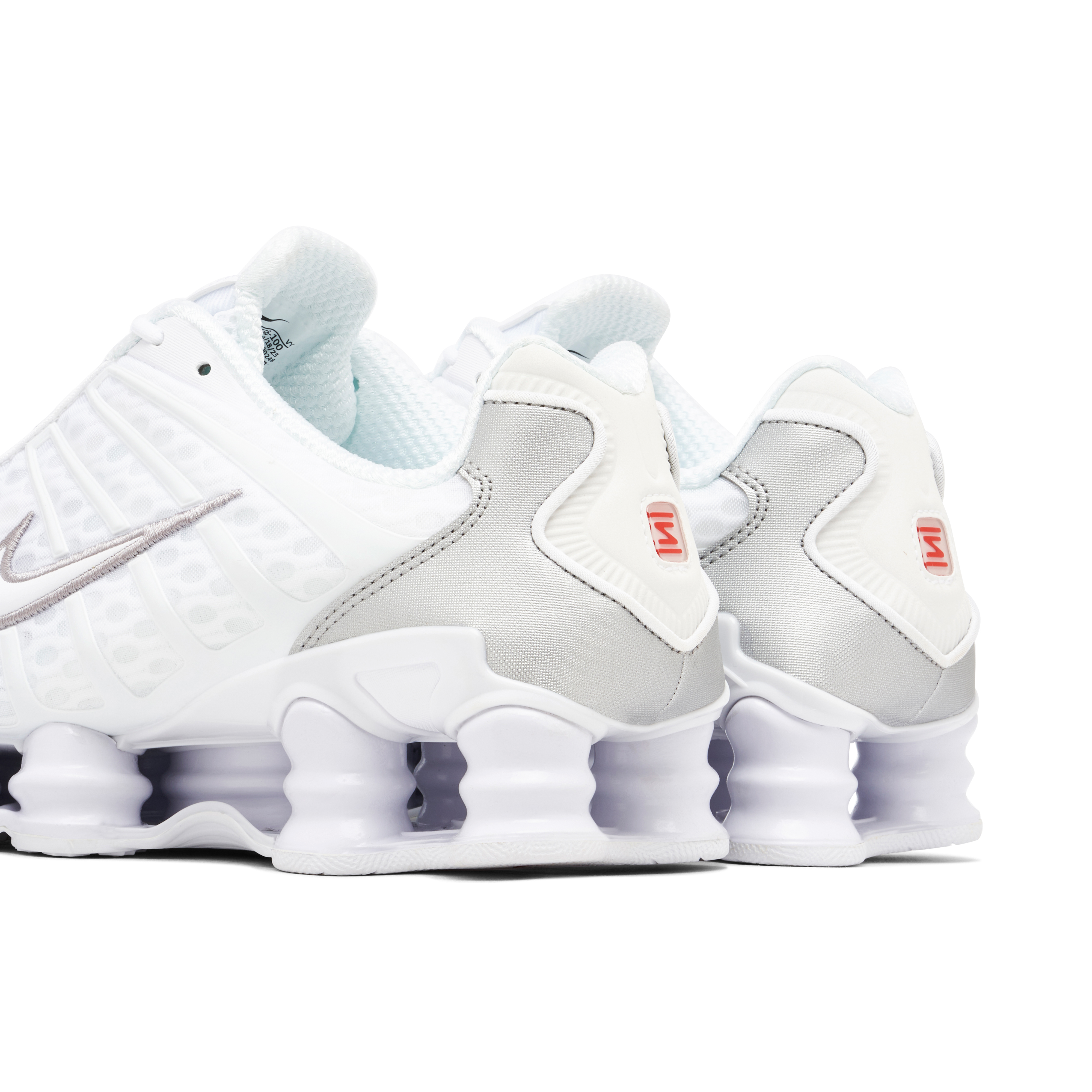 Nike Shox TL White Silver Womens AR3566 100 Laced