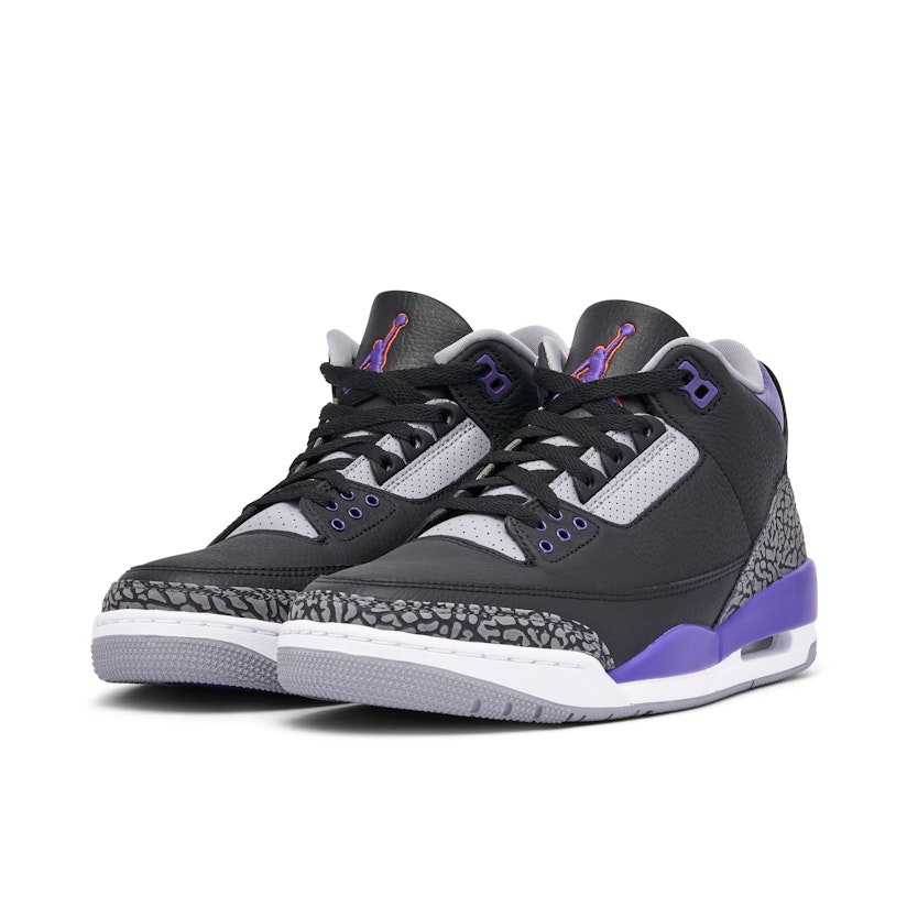 Jordan retro 3 court purple Clearance