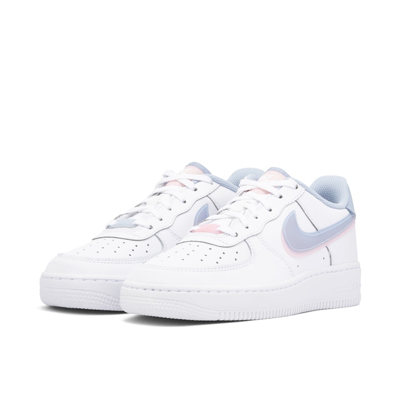 Nike Air Force 1 LV8 Double Swoosh Red Black (GS) - CW1574-101